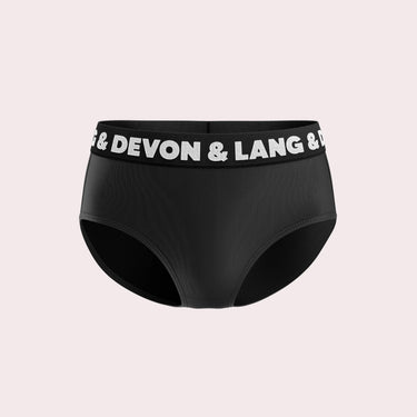 Bria Bikini Brief | Hi-Contrast Obsidian