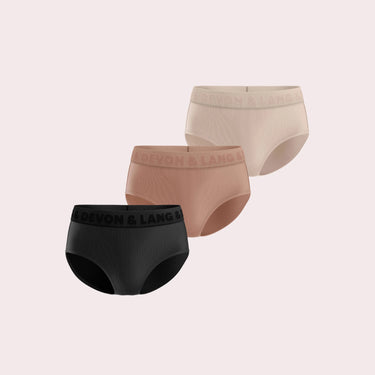 Bria Bikini Brief - Multi-Packs | Core Solids