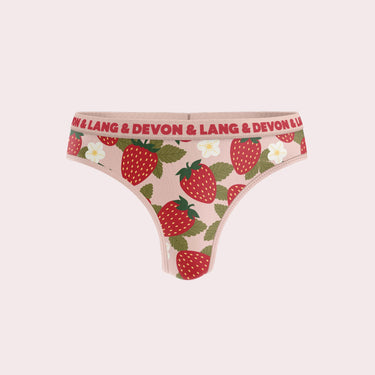 Katrina Everyday Thong | Wild Strawberry