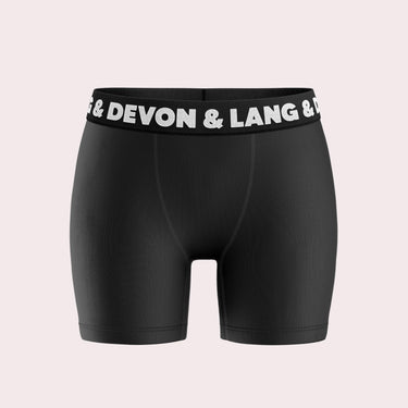 Bria Boxer Brief | Hi-Contrast Obsidian