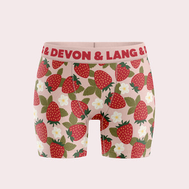 Bria Boxer Brief | Wild Strawberry