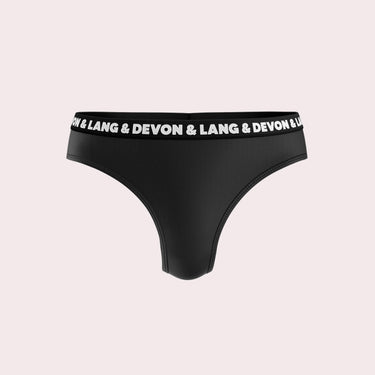 Katrina Everyday Thong | Hi-Contrast Obsidian