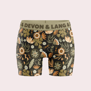 Bria Boxer Brief | Rustic Florals