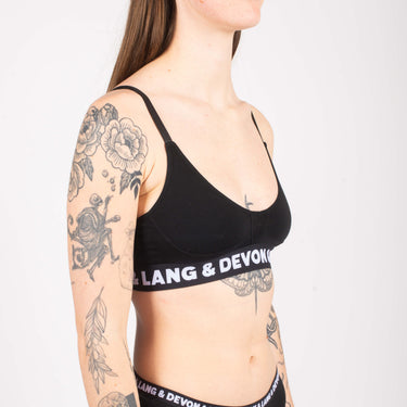 Bria Bralette | Hi-Contrast Obsidian