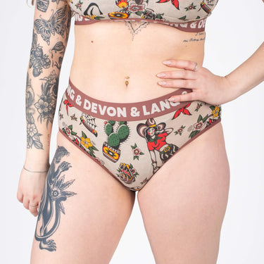 Bria Bikini Brief | Vintage Outlaw